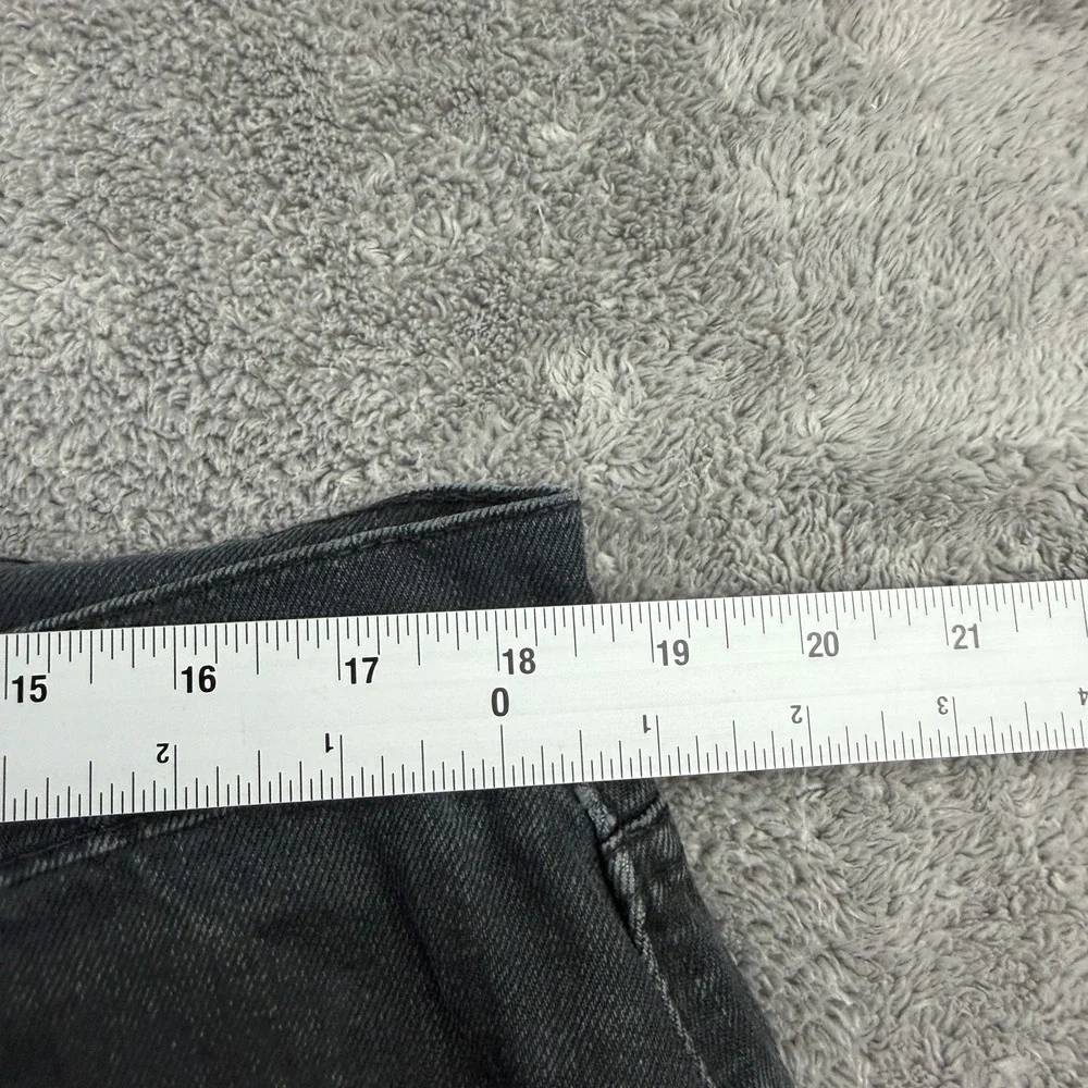Signature‎ Levis S37 Slim Jeans Mens 36x32 Faded Black Denim Mid Rise